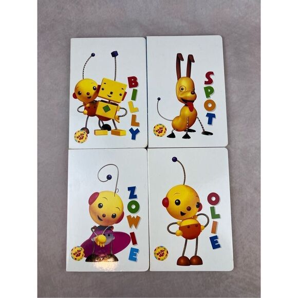 Vintage Disney Playhouse Rolie Polie Olie Board Books Set of 4 Very Rare - Picture 1 of 15